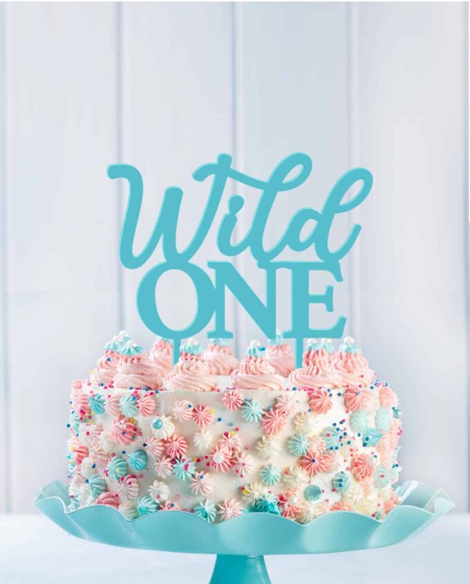 Cake Topper Wild One