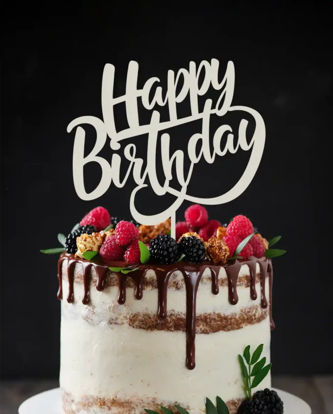 cake topper happy birthday 210262