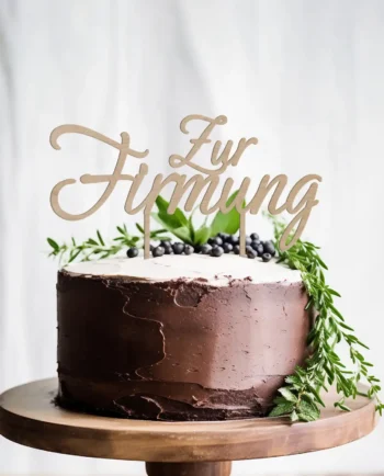 Cake Topper zur Firmung - Must have für die Torte zur Firmung