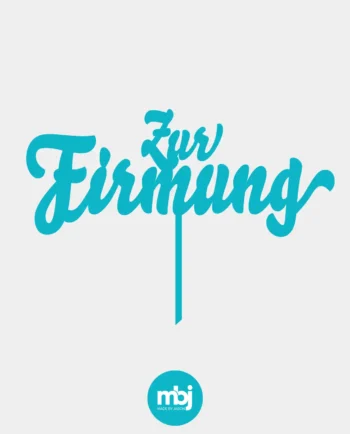 Cake Topper zur Firmung