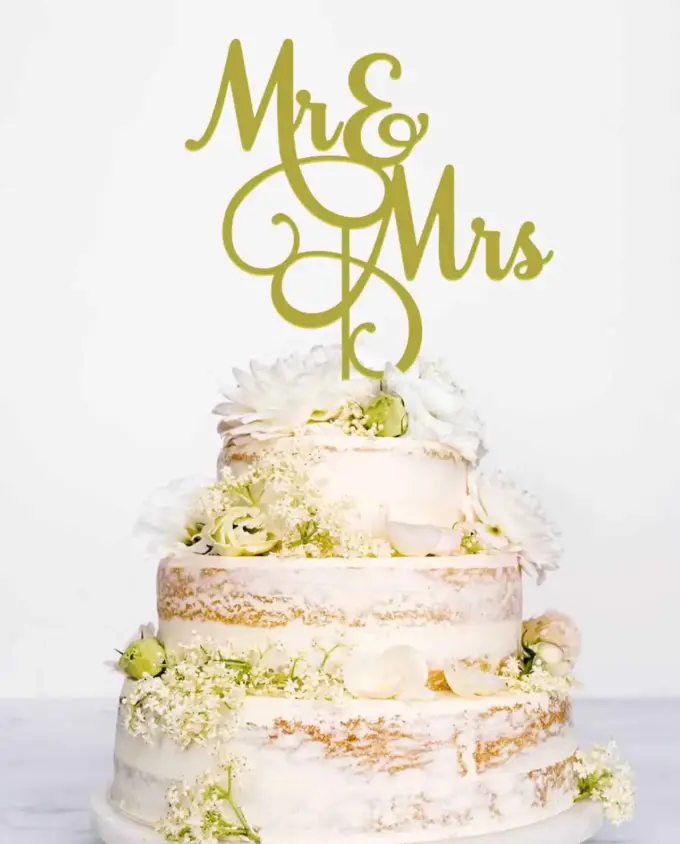 cake topper zur hochzeit - eyecatcher für torte