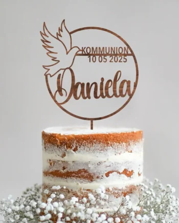 Cake Topper Erstkommunion - Trotendeko personalisiert
