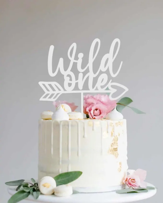 cake topper wild one - erster geburtstag