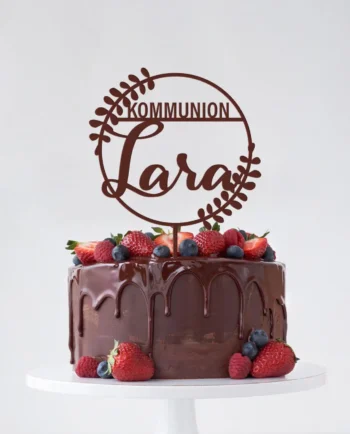 Cake Topper zur Kommunion - personalisiert
