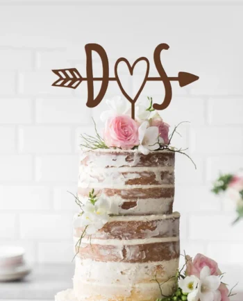 Cake Topper zur Hochzeit - personalisiert