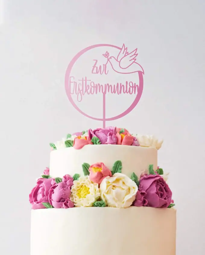 cake topper zur erstkommunion