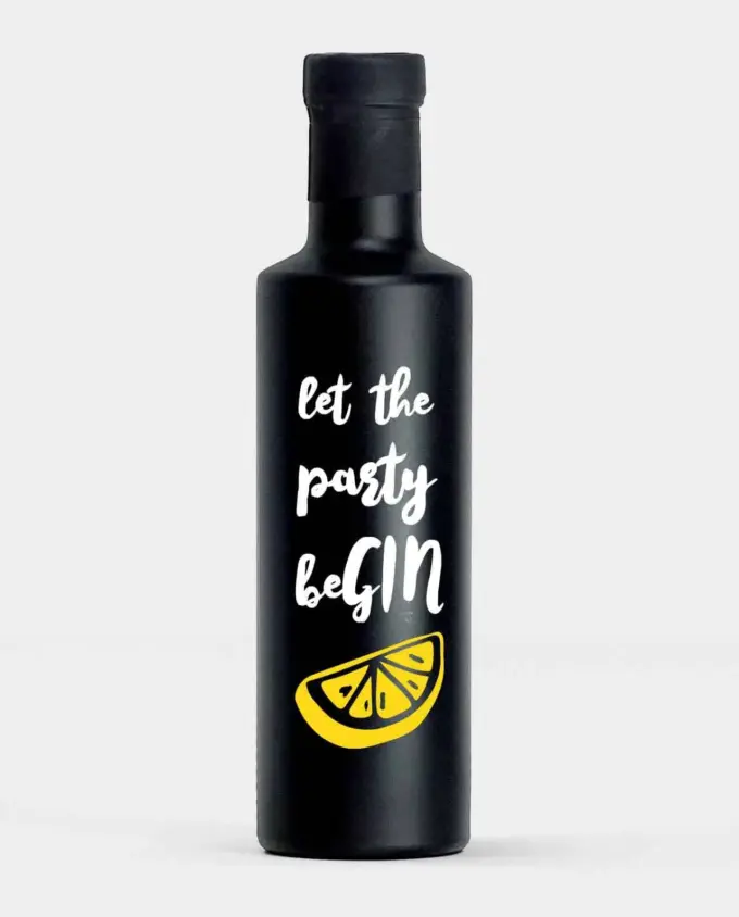 flasche - let the party be gin - premium gin