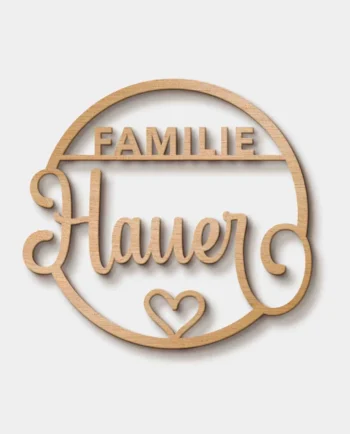 Türkranz Familie personalisiert